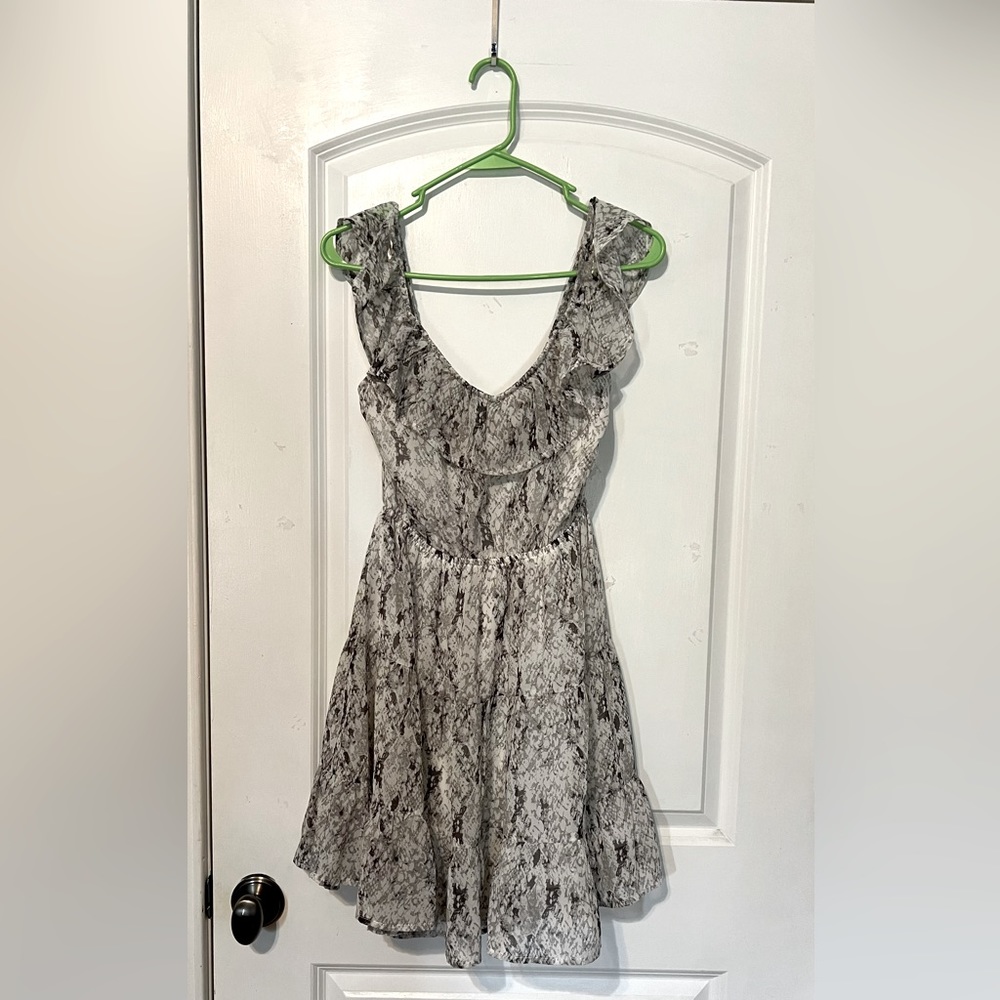 Women’s Dress, Size Large/L, Animal Print, Snake Skin Pattern, Entro
